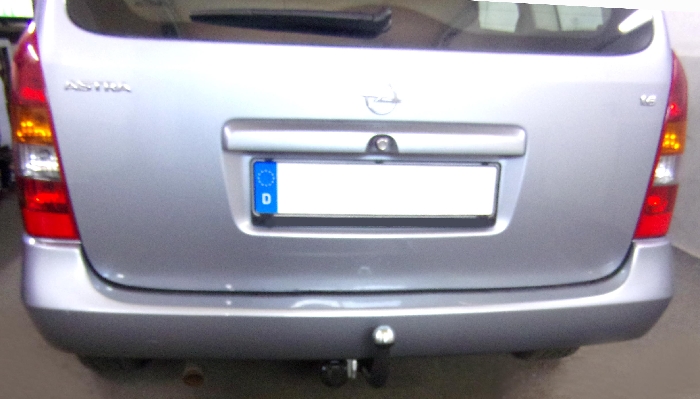 Anhängerkupplung für Opel-Astra G, Kombi, nicht CNG, Baujahr 2000-2004