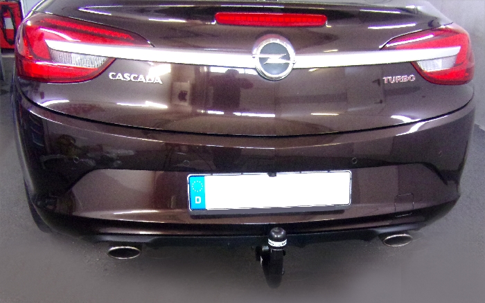 Anhängerkupplung für Opel-Cascada Cabrio, Baujahr 2013-