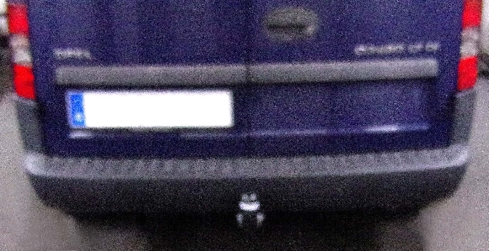 Anhängerkupplung für Opel-Combo C, incl. Tour, Baujahr 2001-2011