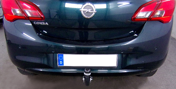 Anhängerkupplung für Opel Corsa E, Fließheck 2014-2019 - starr