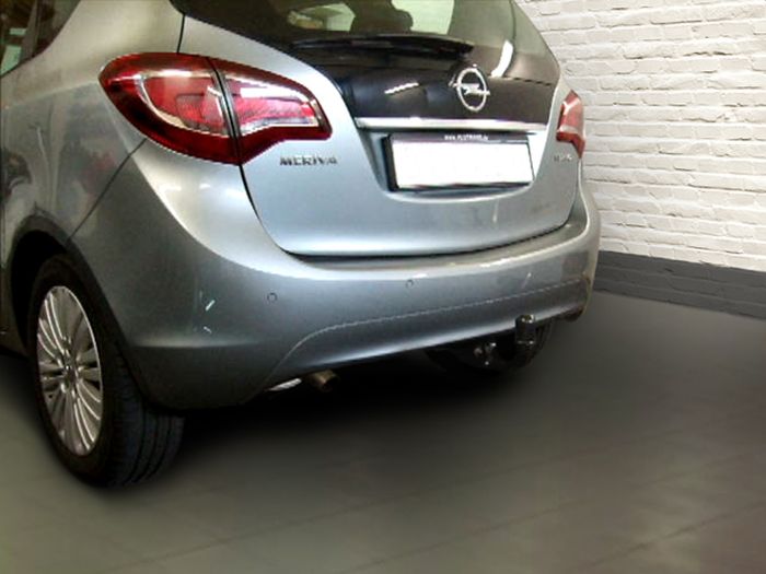 Anhängerkupplung für Opel Meriva B, Minivan, nicht für Kfz. mit Fahrradträgersystem Flex-Fix 2010-2014 - V-abnehmbar