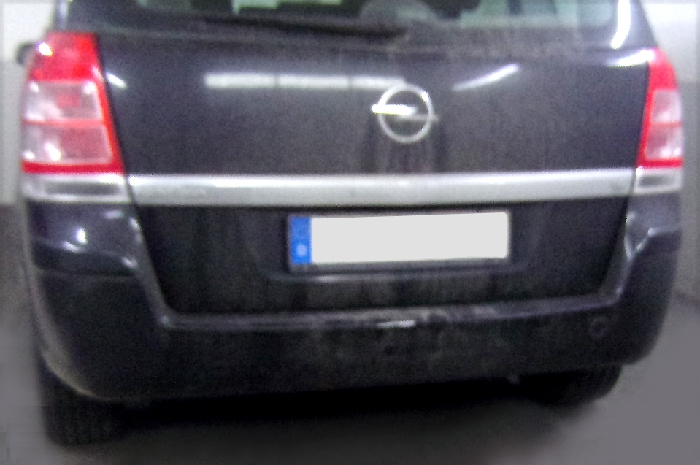 Anhängerkupplung für Opel-Zafira B, Van, Fzg. ohne REC, Baujahr 2005-2015
