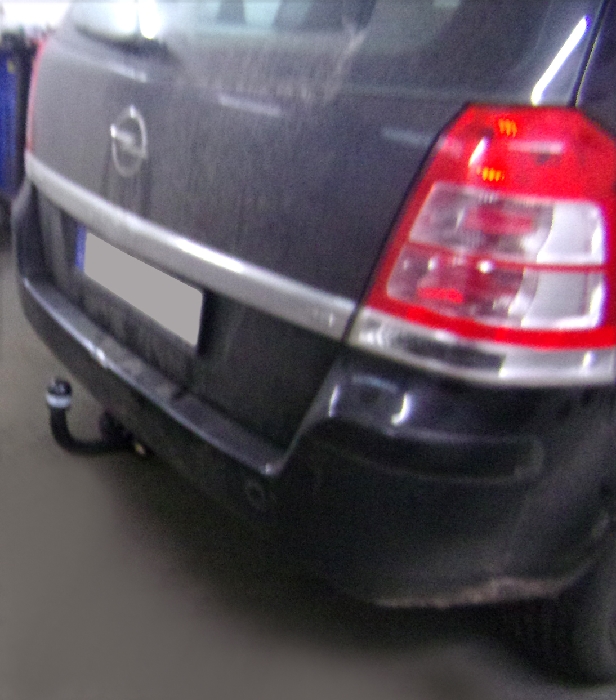 Anhängerkupplung für Opel Zafira B, Van, Fzg. ohne REC 2005-2015 - starr