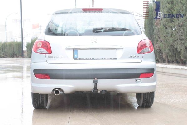 Anhängerkupplung für Peugeot-206 Base, (nicht GTI, GT, XS, 16V, 206CC), Baujahr 2003-2009 Ausf.: starr