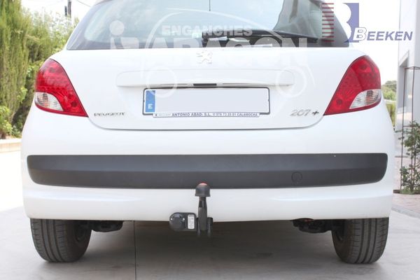 Anhängerkupplung für Peugeot 208 I, Fließheck 2012-2019 - starr