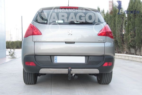 Anhängerkupplung für Peugeot 3008 2009-2010 - V-abnehmbar