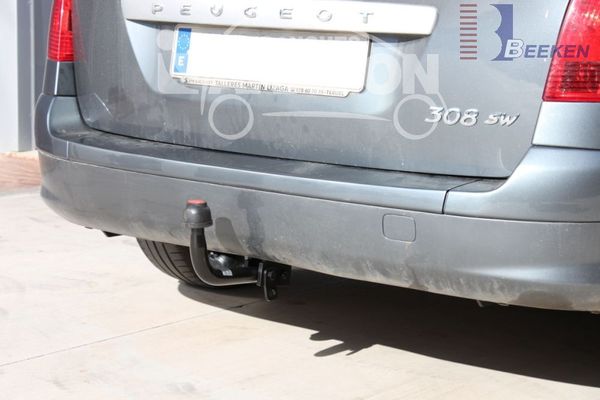 Anhängerkupplung für Peugeot 308 SW- Kombi 2008-2014 Ausf.: starr