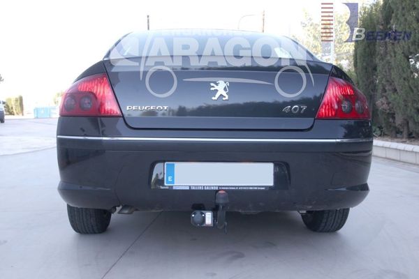 Anhängerkupplung für Peugeot 407 Limousine 2004-2006 - starr