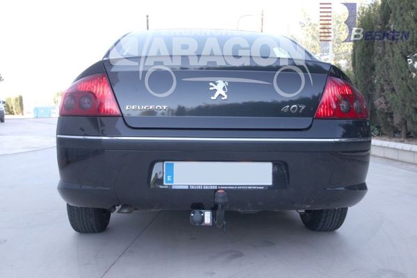 Anhängerkupplung für Peugeot 407 Limousine 2006-2008 - starr