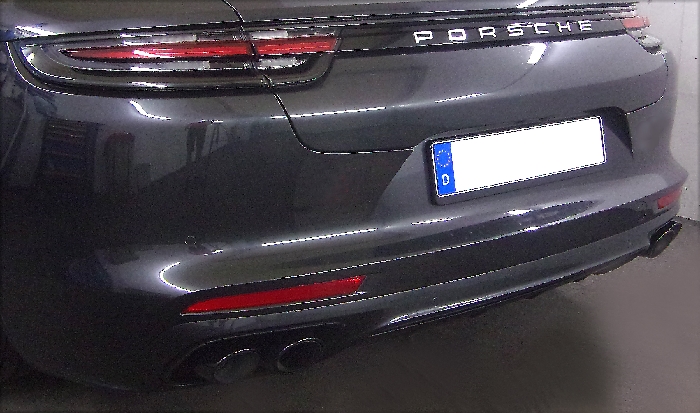 Anhängerkupplung für Porsche Panamera 971 Sport Turismo, spez. Hybrid, nur für Heckträgerbetrieb, Montage nur bei uns im Haus 2017-2020 - V-abnehmbar
