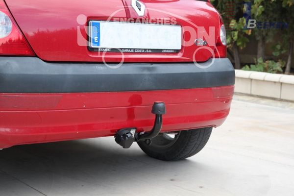 Anhängerkupplung für Renault Clio II Fließheck, nicht 16V 1,8 Rsi Baccara 1998-2001 Ausf.: starr
