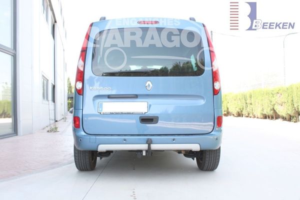 Anhängerkupplung für Renault Kangoo II incl. Rapid, Express, Z. E, nicht BeBop u. Compact 2008-2013 Ausf.: starr