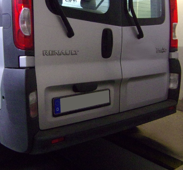 Anhängerkupplung für Renault-Trafic Kasten, Bus,alle, Baujahr 2008-2014