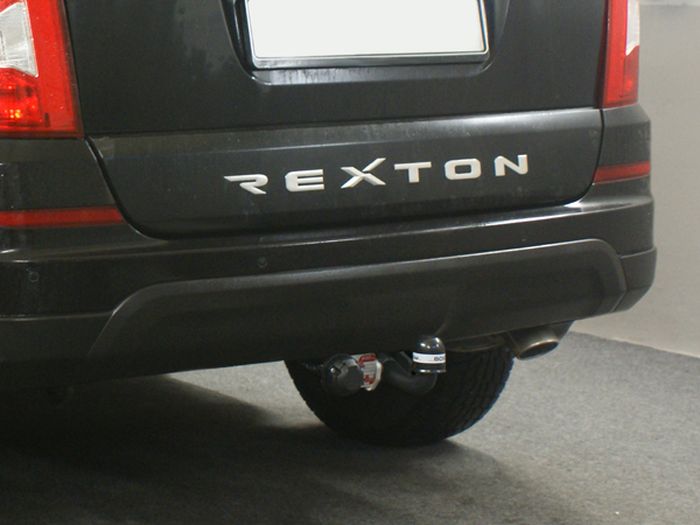 Anhängerkupplung für Ssang Yong Rexton Typ RJ, ohne Einparksensoren 2006-2012 - starr