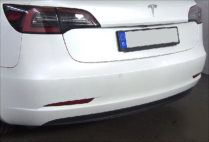 Anhängerkupplung für Tesla Model 3 Heckträgeraufnahme, nur für Heckträgerbetrieb 2020-2024 - V-abnehmbar