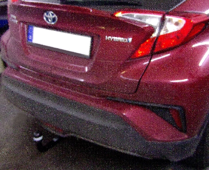 Anhängerkupplung für Toyota C-HR SUV-Coupe, spez. Hybrid 2016-2019 - V-abnehmbar