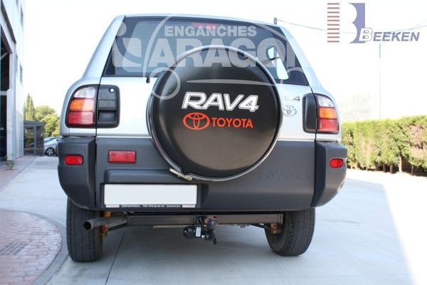 Anhängerkupplung für Toyota-RAV 4 II (XA) Funcruise, 3/5-türig u. Cabrio, Baujahr 1997-2000