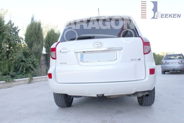 Anhängerkupplung für Toyota RAV 4 III (XA3) Fzg. m. Nummernschild im Stossfänger 2009-2012 - V-abnehmbar