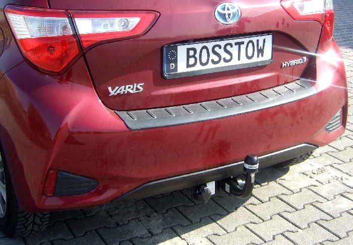 Anhängerkupplung für Toyota-Yaris Fließheck, speziell Hybrid, nur für Heckträgerbetrieb, Baujahr 2014-2020