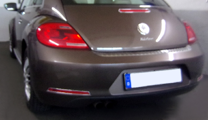 Anhängerkupplung für VW Beetle incl. R-line, 5C, nicht Cabrio, nur für Heckträgerbetrieb 2011- - V-abnehmbar