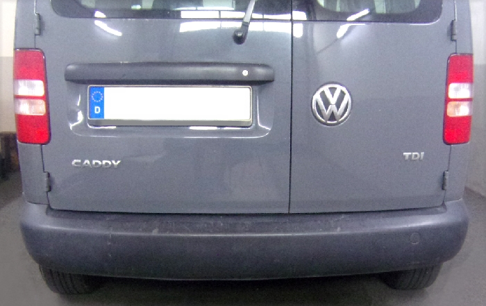 Anhängerkupplung für VW Caddy III, IV, Kasten/ Bus/ Kombi, incl. Life 2004-2015 - starr