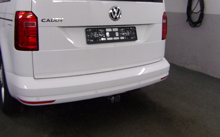 Anhängerkupplung für VW Caddy IV, Maxi mit Benzin- o. Dieselmotor 2015-2020 - abnehmbar