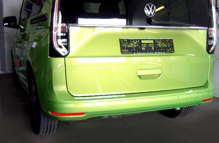 Anhängerkupplung für VW Caddy V, Kasten/ Bus/ Kombi, mit Elektrosatzvorbereitung 2020- - abnehmbar