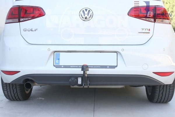 Anhängerkupplung für VW Golf VII Limousine, nicht 4x4 2014-2017 - starr