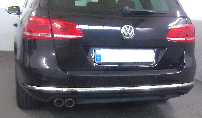 Anhängerkupplung für VW Passat 3c, incl. 4-Motion, Variant 2010-2014 - V-abnehmbar 45 Grad