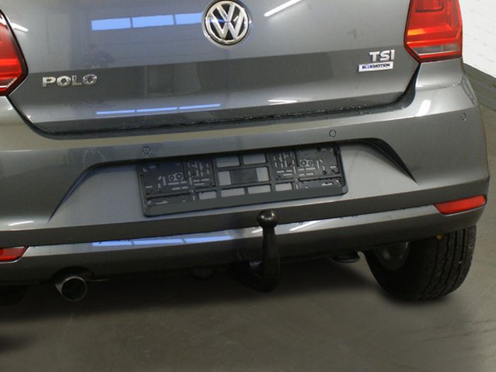 Anhängerkupplung für VW Polo (6C)Steilheck / Coupé 2014-2017 - V-abnehmbar