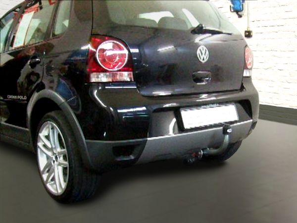 Anhängerkupplung für VW Polo (9N)Steilheck/ Coupé, inkl. Cross, nicht Fun 2005-2009 - starr