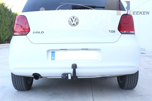 Anhängerkupplung für VW Polo (6R)Steilheck / Coupé 2009-2014 - starr