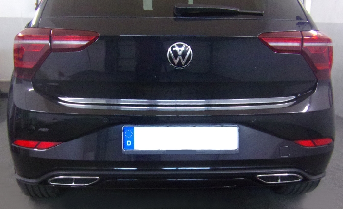 Anhängerkupplung für VW Polo (AW) Schrägheck, speziell R line 2021- - V-abnehmbar