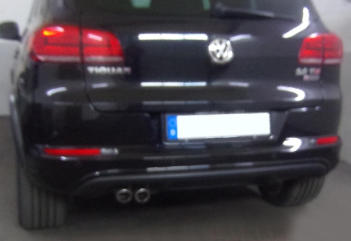 Anhängerkupplung für VW Tiguan speziell für R-Line 2007-2016 - V-abnehmbar