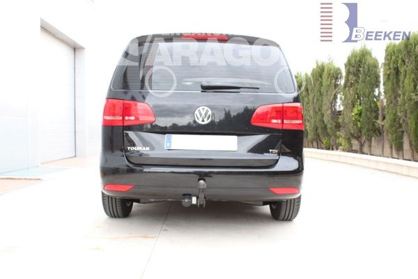 Anhängerkupplung für VW Touran Van, spez. 7 Sitzer m. Erdgas(Ecofuel) 2007-2010 - starr