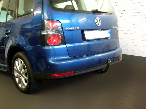 Anhängerkupplung für VW Touran Van, auch f. Modell Cross 2007-2010 - V-abnehmbar