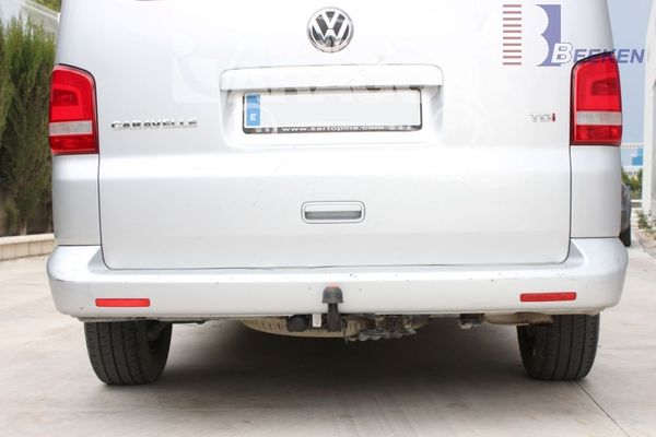 Anhängerkupplung für VW Transporter T5, Kasten Bus Kombi, inkl. 4x4, spez. California 2009-2015 - starr