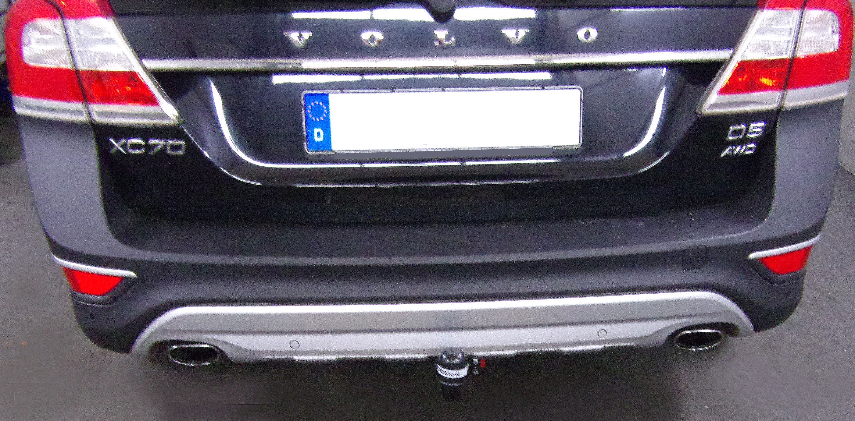 Anhängerkupplung für Volvo XC 70 Cross Country, ohne Niveauregulierung 2007-2016 - V-abnehmbar