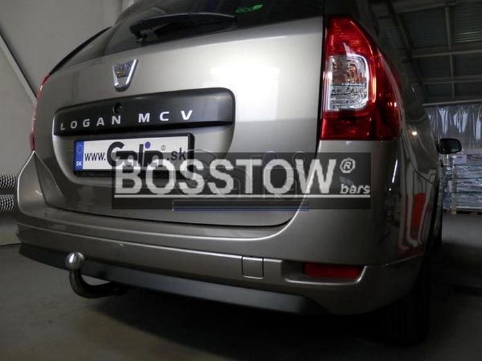 Anhängerkupplung für Dacia-Logan Kombi MCV, spez. Fzg. mit Gasanlage, Baujahr 2013-2020