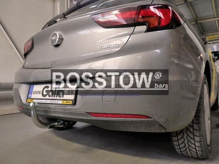 Anhängerkupplung für Opel Astra K, Fließheck 2015- - abnehmbar