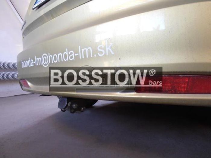 Anhängerkupplung für Honda-Civic - 2012-2015 5-türig, Fließh. Ausf.:  horizontal
