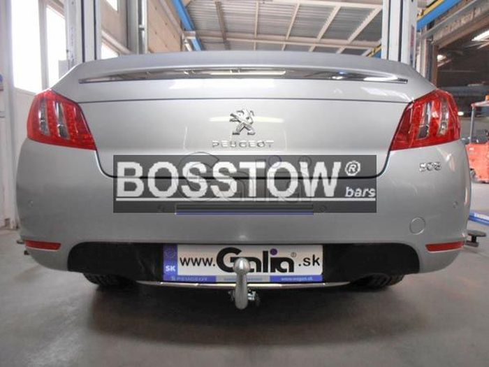 Anhängerkupplung für Peugeot-508 - 2014-2018 Limousine, nicht GT Ausf.:  horizontal