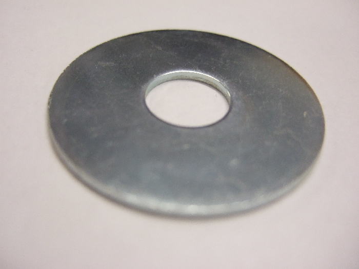 Unterlegscheibe Durchmesser 10, 5 mm x 28 mm x 4 mm, vz, 1 Stk.
