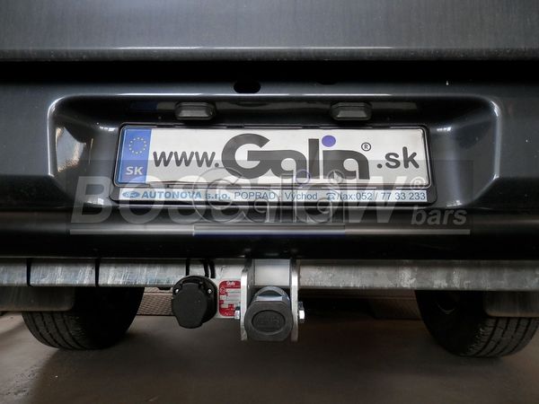 Anhängerkupplung für Mazda BT-50 2WD m. Rohrstoßfänger 2012- - abnehmbar
