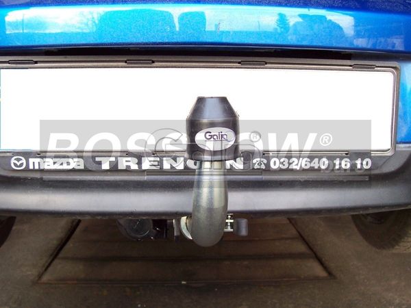 Anhängerkupplung für Mazda-3 - 2003-2009 Fließheck Sport, nicht für MPS Ausf.:  horizontal