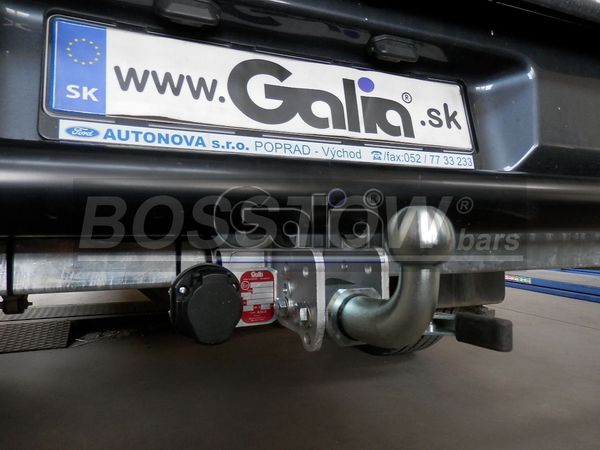 Anhängerkupplung für Mazda-BT- 50 - 2012- 2WD m. Rohrstoßfänger Ausf.:  horizontal