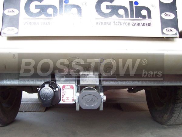 Anhängerkupplung für Mitsubishi-L200 - 2015-2019 Fzg. mit Kunststoff- Stossstange Ausf.:  horizontal
