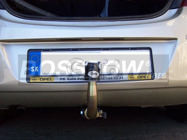 Anhängerkupplung für Opel-Corsa - 2011-2014 D, Fließheck Ausf.:  horizontal