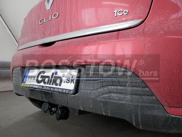 Anhängerkupplung für Renault-Clio - 2016- IV Fließheck, nicht für LPG Ausf.:  horizontal