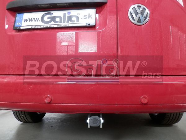 Anhängerkupplung für VW-Caddy - 2004-2015 III, IV, Kasten/ Bus/ Kombi, incl. Life Ausf.:  horizontal